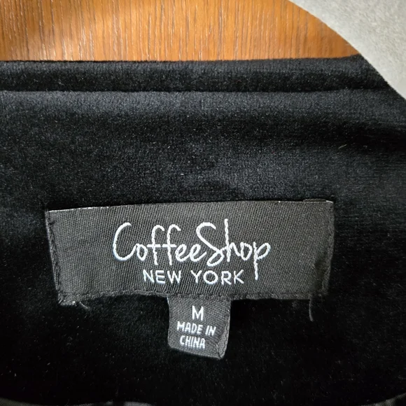 Black Faux Leather Jacket - Picture 2 of 6